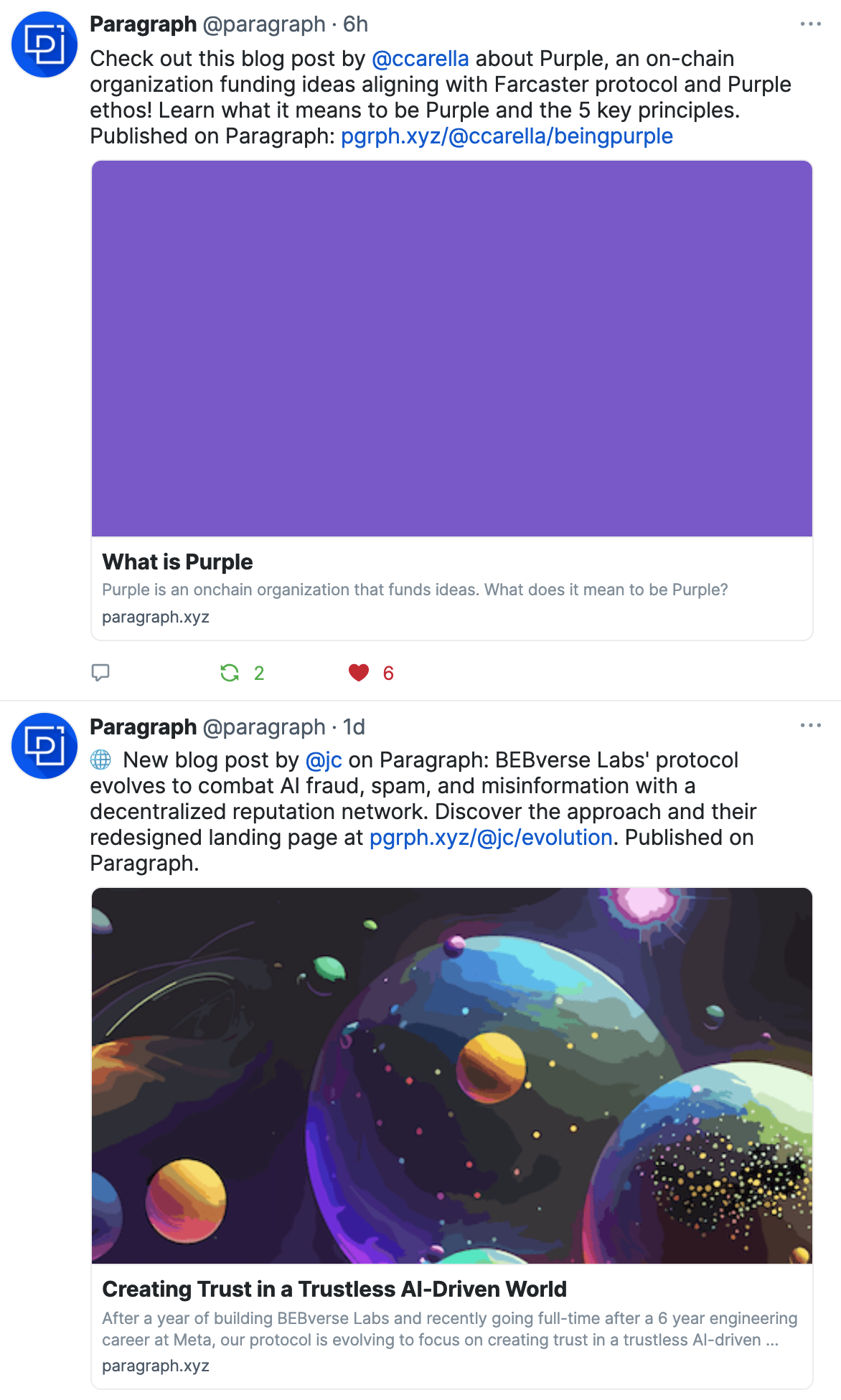 Paragraph bot